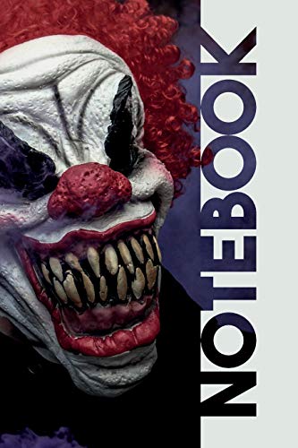 Notebook: Scary Clowns Practical Composition Book for Horror Film Fans