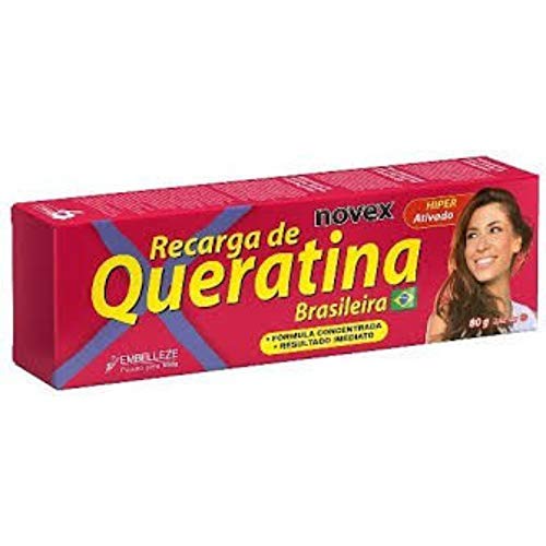 Novex Queratina Brasileña, Recarga 80g