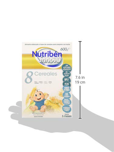 Nutribén Papillas Innova 8 Cereales 600 gr. Desde Los 5 Meses