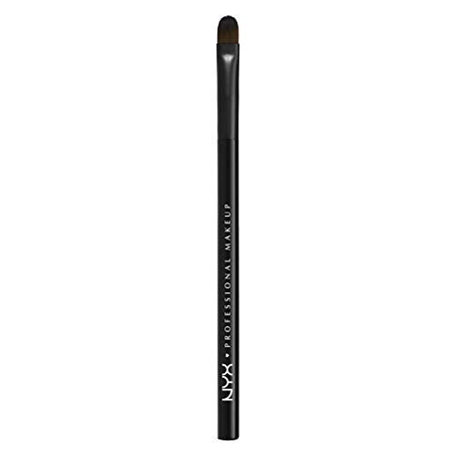 NYX PROFESSIONAL MAKEUP brocha plana para ojos Pro Flat Detail Brush 14 de fibra