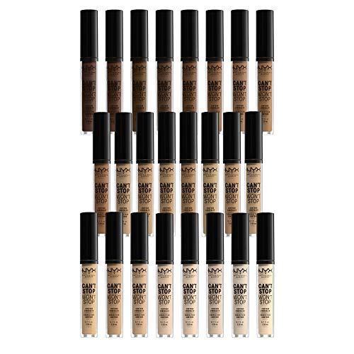 Nyx Professional Makeup Corrector No Comedogénico, Waterproof Y De Larga Duración Can'T Stop Won'T Stop 24H Tono 7.5 Soft Beige Para Pieles Medio Claras