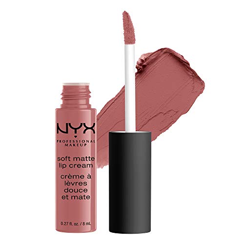 NYX Professional Makeup Pintalabios Soft Matte Lip Cream, Acabado cremoso mate, Color ultrapigmentado, Larga duración, Fórmula vegana, Tono: Toulouse