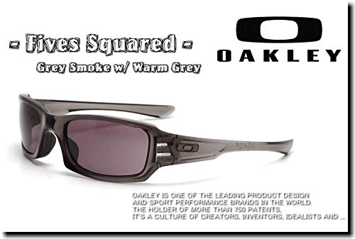 Oakley Gafas de Sol OO 9238 FIVES SQUARED GREY SMOKE/WARM GREY hombre