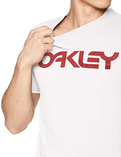Oakley Mens Mark II tee Camisa, Blanco, S para Hombre