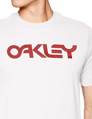 Oakley Mens Mark II tee Camisa, Blanco, S para Hombre