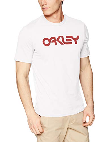 Oakley Mens Mark II tee Camisa, Blanco, S para Hombre