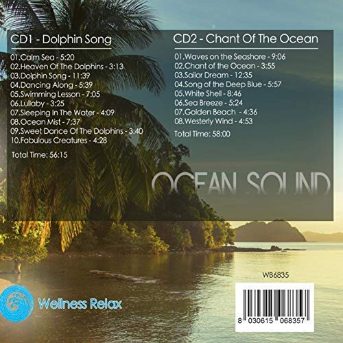 Ocean Sound - Relaxing Instrumental Music and Nature Sounds - Waves, Dolphins, Seagulls... [2CDs]