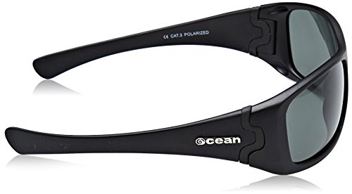 Ocean Sunglasses Sunset Beach - Gafas de Sol polarizadas - Montura : Negro Mate - Lentes : Ahumadas (14000.0)