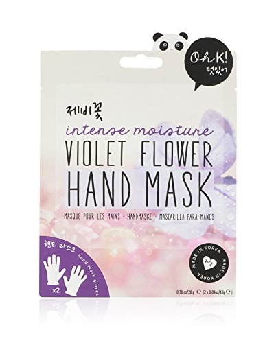 Oh K! Mascarilla para Manos con Flores de Violeta - 20 gr