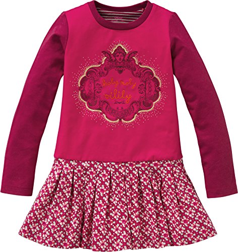 Oilily TES Jersey Dress, Rot (Red 21), 7 años (122 cm) para Niñas