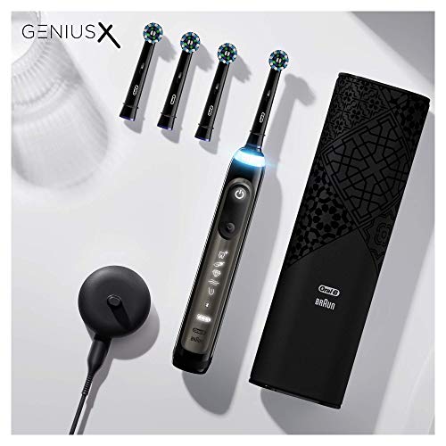 Oral-B Genius X 20000 Luxe Edition Cepillo de dientes eléctrico con tecnología de Braun, color negro