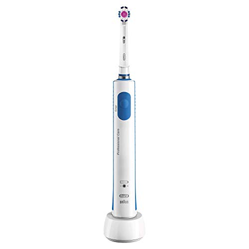 Oral-B Pro 600 3D White - Cepillo de Dientes Eléctrico con Tecnología Braun