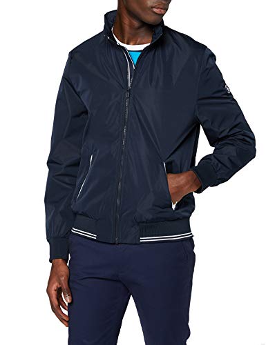 Original Penguin Sailing Abrigo, Azul (Dark Sapphire 413), Small para Hombre