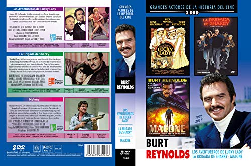 Pack Burt Reynolds - Malone + La Brigada de Sharky + Los Aventureros de Lucky Lady [DVD]