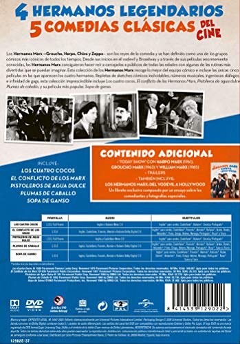 Pack Hermanos Marx - 5 Peliculas [DVD]
