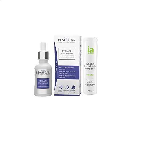 Pack Remescar serum retinol + Leche Corporal Aloe Vera IA 100m