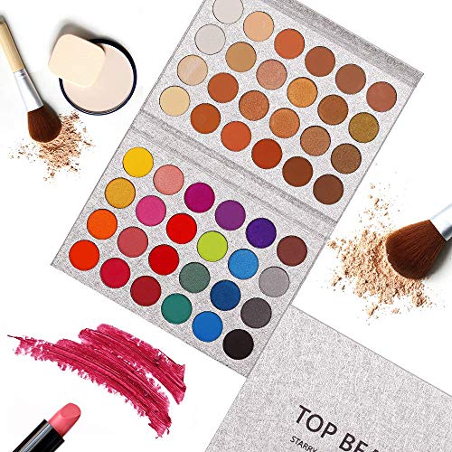 Paleta de sombras de ojos Maquillaje Brillo mate 48 colores Desnudos profesionales altamente pigmentados Cálido Bronce natural Neutro Sombras de ojos cosméticas ahumadas