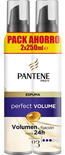 Pantene, Mousse y espuma (Duplo Pack), 2 x 250ml