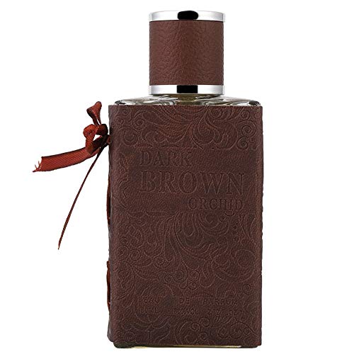 Parfum para hombre, fragancia francesa para hombres, fresca y elegante, exquisito embalaje de cuero, perfume de colonia de larga duración, regalo de cumpleaños para novio, padre 80 ml(Brown)