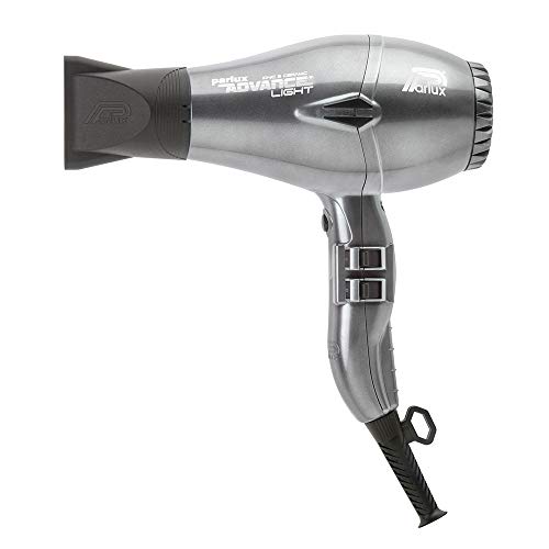 Parlux Advance Light - Secador de pelo ionico, Gris (Graphite)