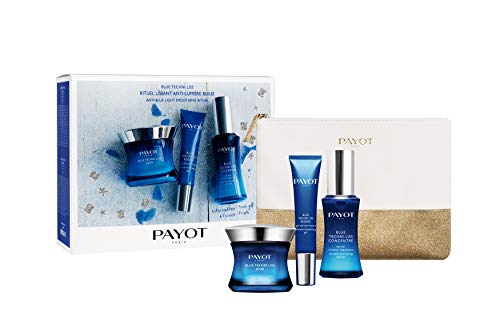 Payot Blue Techni Liss Crema Día 50ml + Contorno De Ojos 15ml + Concentrado 30ml + Neceser