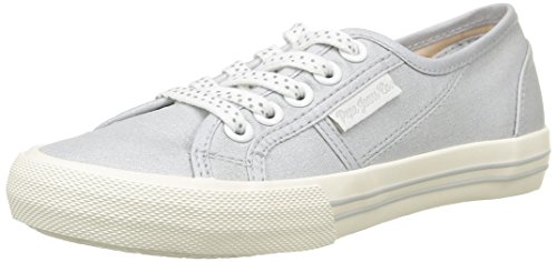 Pepe Jeans Baker Metal - Zapatillas de deporte Niñas, Argent (911 Pearl Silver), EU 32