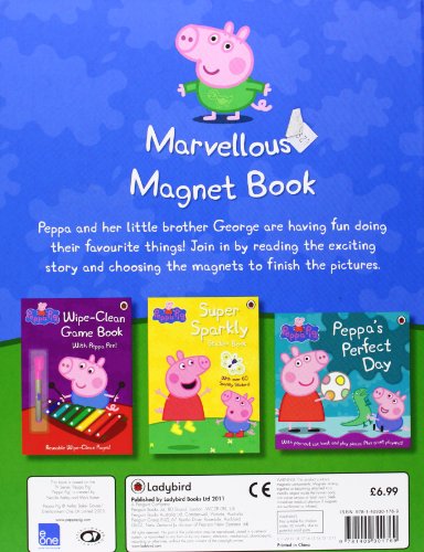 Peppa Pig: Marvellous Magnet Book [Idioma Inglés]