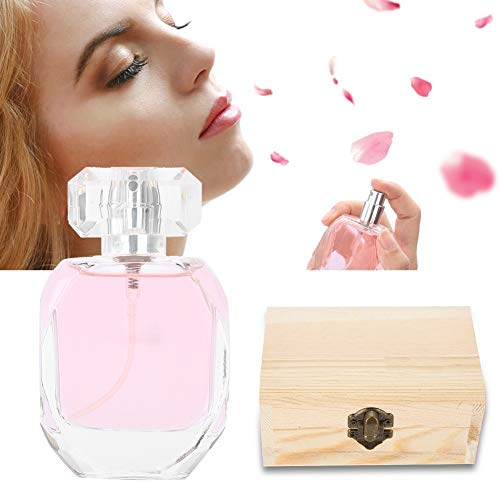 Perfume para mujeres fragancia original femenina fantástica de la fruta de la flor de la botella de perfume del atomizador del perfume 60ml(01#Pink)