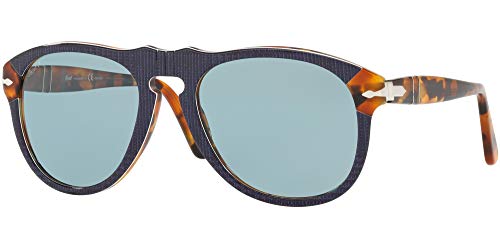 Persol 0PO0649 Gafas de sol, P.Galles Blue, 52 para Hombre