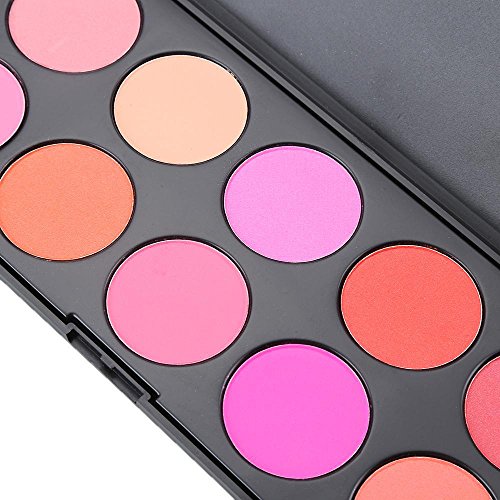 PhantomSky 10 Colores Cara Polvos Coloretes/Blush Paleta de Maquillaje Cosmética - Perfecto para Uso Profesional y Diario