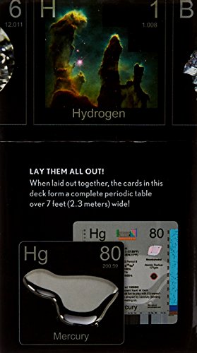 Photographic Card Deck Of The Elements: With Big Beautiful Photographs of All 118 Elements in the Periodic Table