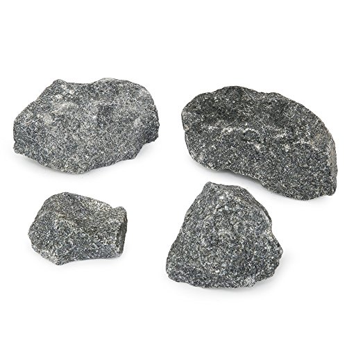 Piedras finlandesas para sauna (20 kg, para horno de sauna eléctrico, grupo pequeño, 5-10 cm, alta durabilidad, vapor suave)