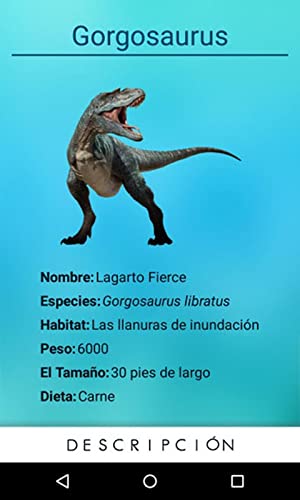 Planeta Prehistórico: Mejor Enciclopedia de Dinosaurios y Animales Prehistóricos, Imágenes y Sonidos de Dinosaurios, Aplicación Español