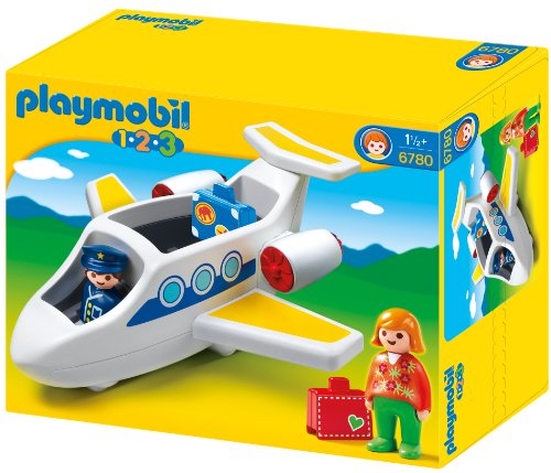 PLAYMOBIL - 1.2.3 Avión (6780)