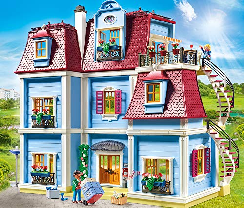 Playmobil - Casa de Muñecas Set Juguetes, Multicolor, 70205