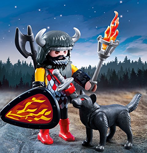 PLAYMOBIL Especiales Plus- Wolf Warrior Figura con Accesorios, Multicolor (5385)