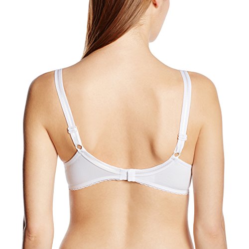 Playtex Underwire Classic Cotton S, Sujetador Mujer, Blanco, 105B