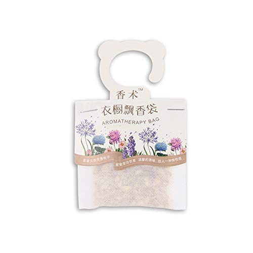 Poly-meow - Saquitos perfumados con aroma a lavanda de alta calidad para clóset de baño o coche, bolsa de aromaterapia, 8 g (3 unidades), Aceite esencial y gránulos, 3pack