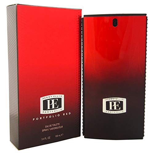 Portfolio Red by Perry Ellis Eau De Toilette Spray 3.4 oz / 100 ml (Men)