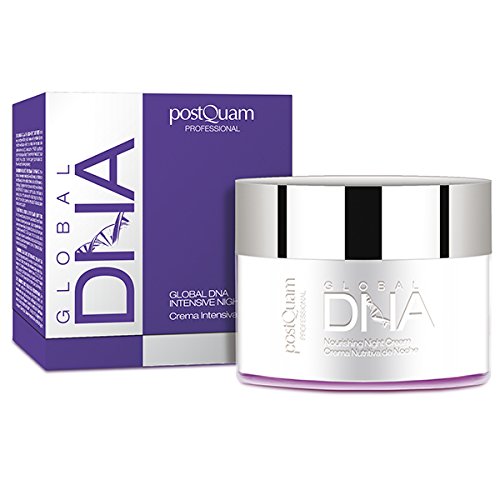 Postquam - Global DNA | Crema Hidratante Facial de Noche Reductora de Arrugas - 50 Ml