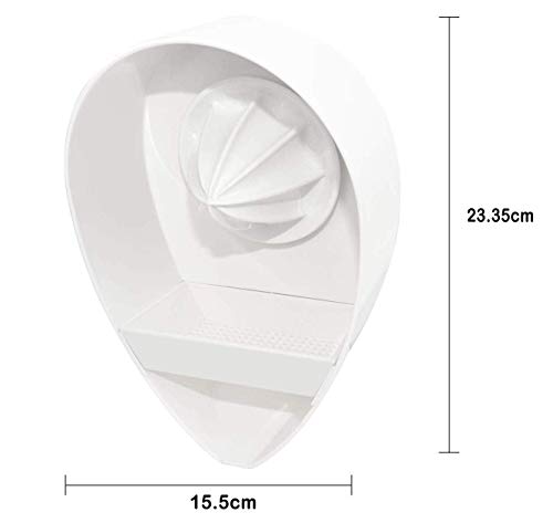 Poweka Extractor de Zumo de Cítricos para Kitchen-Aid JE Batidora con Cubo de Alimentación