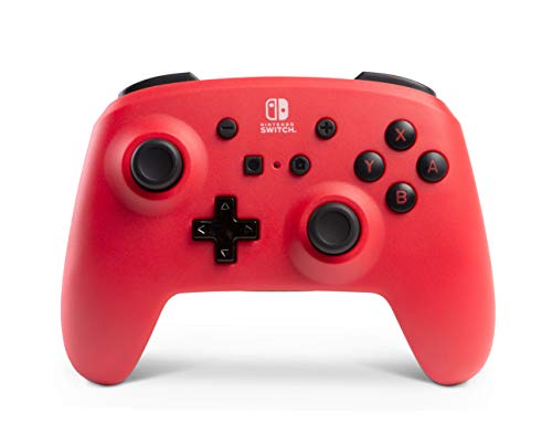 PowerA - Mando inalámbrico mejorado Rojo (Nintendo Switch)