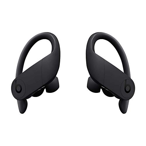 Powerbeats Pro - Auriculares intraurales inalámbricos - Chip Apple H1, Bluetooth de Clase 1, 9 horas de sonido ininterrumpido, resistentes al sudor - Negro