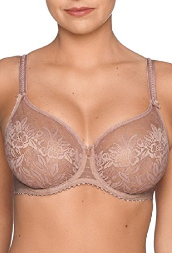 Primadonna 0162650 Women's Divine Patine Pink Lace Non-Padded Underwired Seamless Full Cup Bra 75D