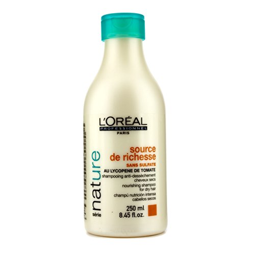 Professionnel Nature Serie - Source De Richesse Shampoo ( For Dry Hair ) - L'Oreal - Professionnel Nature Serie - 250ml/8.45oz by L'Oreal Paris