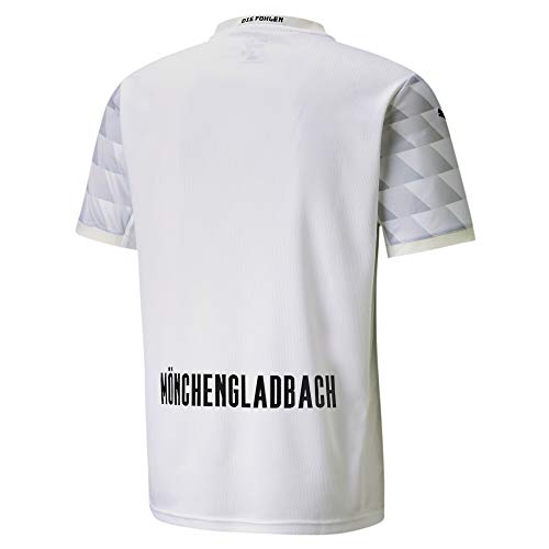 PUMA BMG Home Shirt Replica Camiseta, Hombre, White/Gray Violet, S