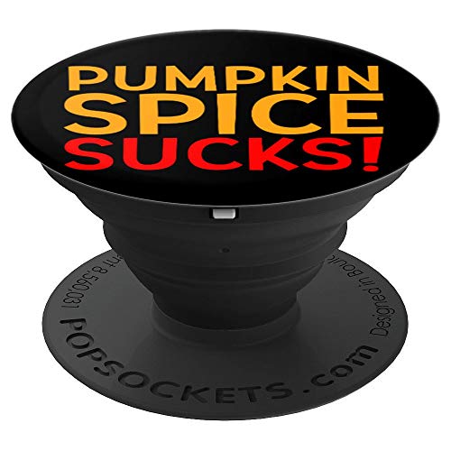 Pumpkin Spice Sucks Funny 2020 Holiday Card Family Gag Gift PopSockets Agarre y Soporte para Teléfonos y Tabletas