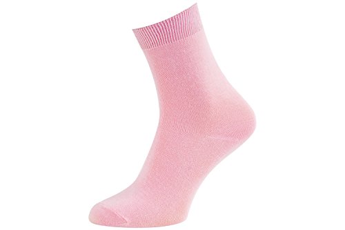 Rainbow Socks - Hombre Mujer Calcetines Colores de Bambu - 6 Pares - Blanco Violeta Rosa Azul Pistacho Beige - Talla 39-41