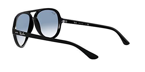 Ray-Ban 4125 Gafas de sol, Black, 57 para Hombre