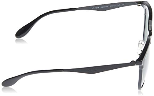 Ray-Ban 4278 Gafas de sol, Black/Matte Black, 51 Unisex-Adulto